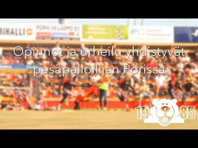 Opinnot ja urheilu yhdistyvät pesäpalloilijan Porissa!