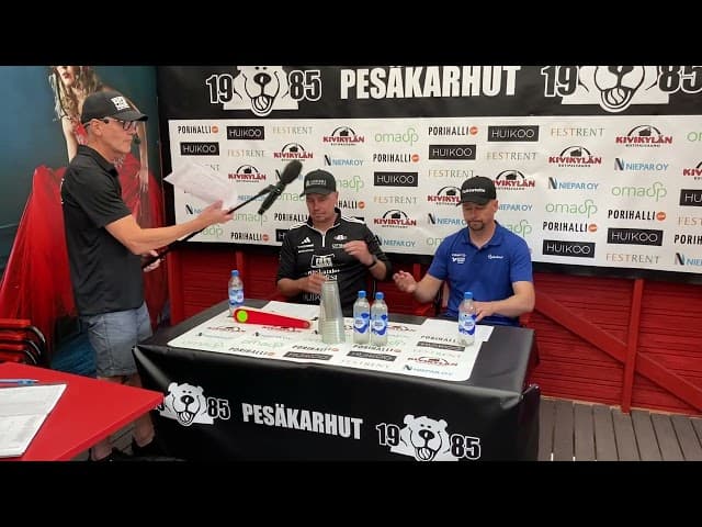 Lehdistötilaisuus Pesäkarhut - Roihuttaret 14.7.