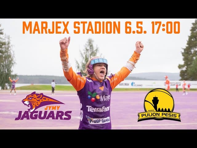 Jymy Jaguars - Puijon Pesis 6.5.2023