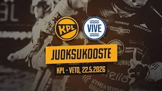 Arsedelin juoksukooste: KPL - Veto, 22.5.2026