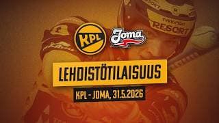 Lehdistötilaisuus KPL - JoMa 31.5.2026