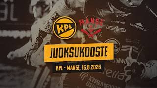Arsedelin juoksukooste: KPL - Manse, 16.8.2026