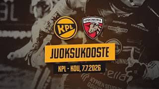 Arsedelin juoksukooste: KPL - KoU, 7.7.2026