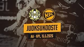 Arsedelin juoksukooste: AA - KPL, 15.5.2026