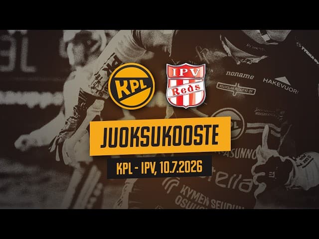 Arsedelin juoksukooste: KPL - IPV, 10.7.2026