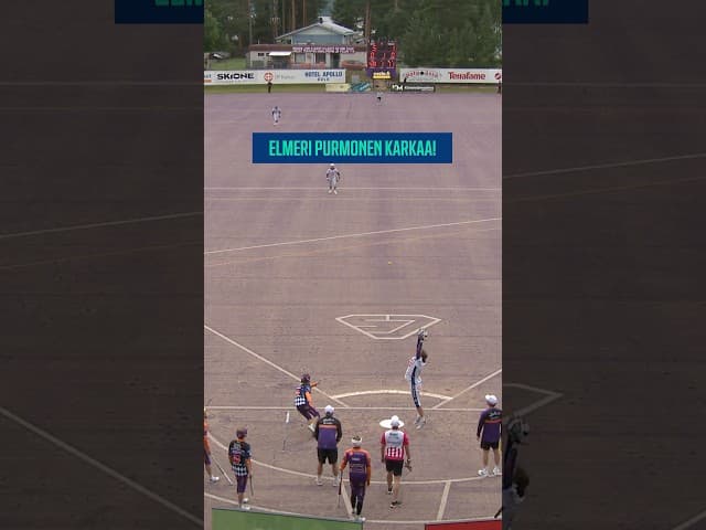 Tähän temppuun ei vaan kyllästy! #pesis #superpesis #finnish #baseball