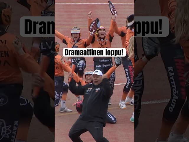 Dramaattinen loppu – Kirittäret voittaa JoMan! #pesis #superpesis #finnish #baseball