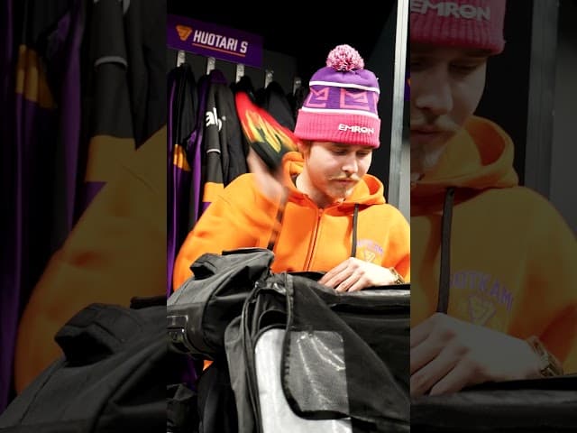 Samuel Huotari pakkaa pelikassinsa Pattijoelle 🥶