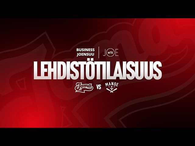 Business Joensuun lehdistötilaisuus: Joensuun Maila - Manse PP 22.5.2026