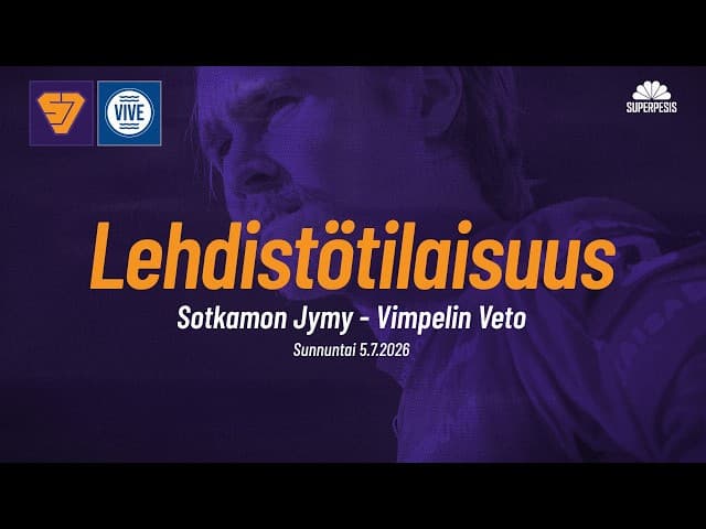 Jymy taipui Vedolle kotiutuskisan jälkeen Hiukassa