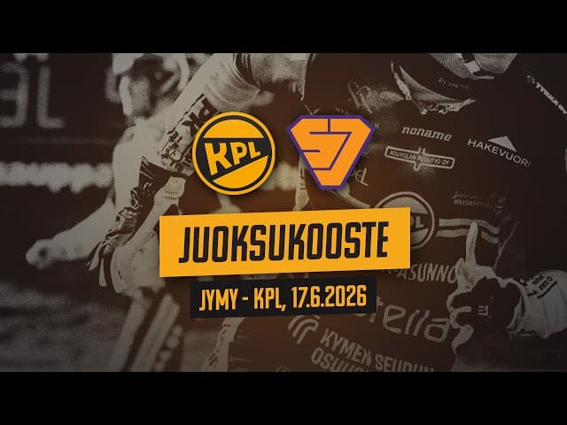 Arsedelin juoksukooste: Jymy - KPL, 17.6.2026